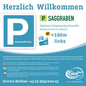 Salzaline - Parkplatz Saggraben